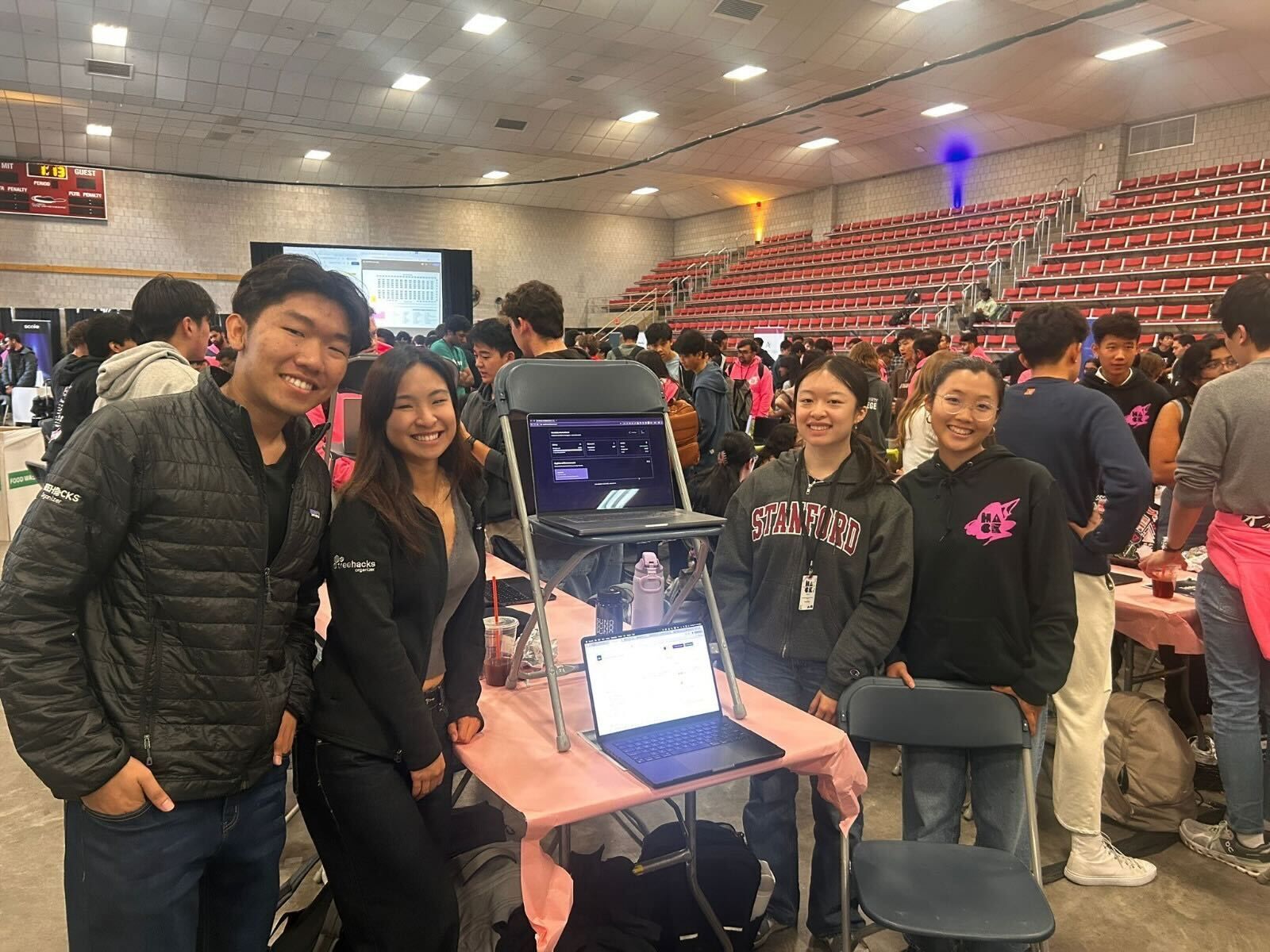 Mercury team at hackathon